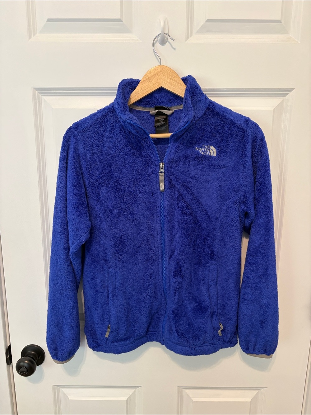 The North Face Kids Deep Blue Plush Fleece Jacket